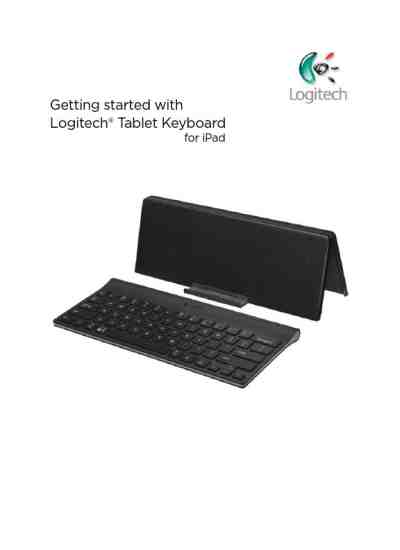 Logitech Ipad Keyboard User Manual